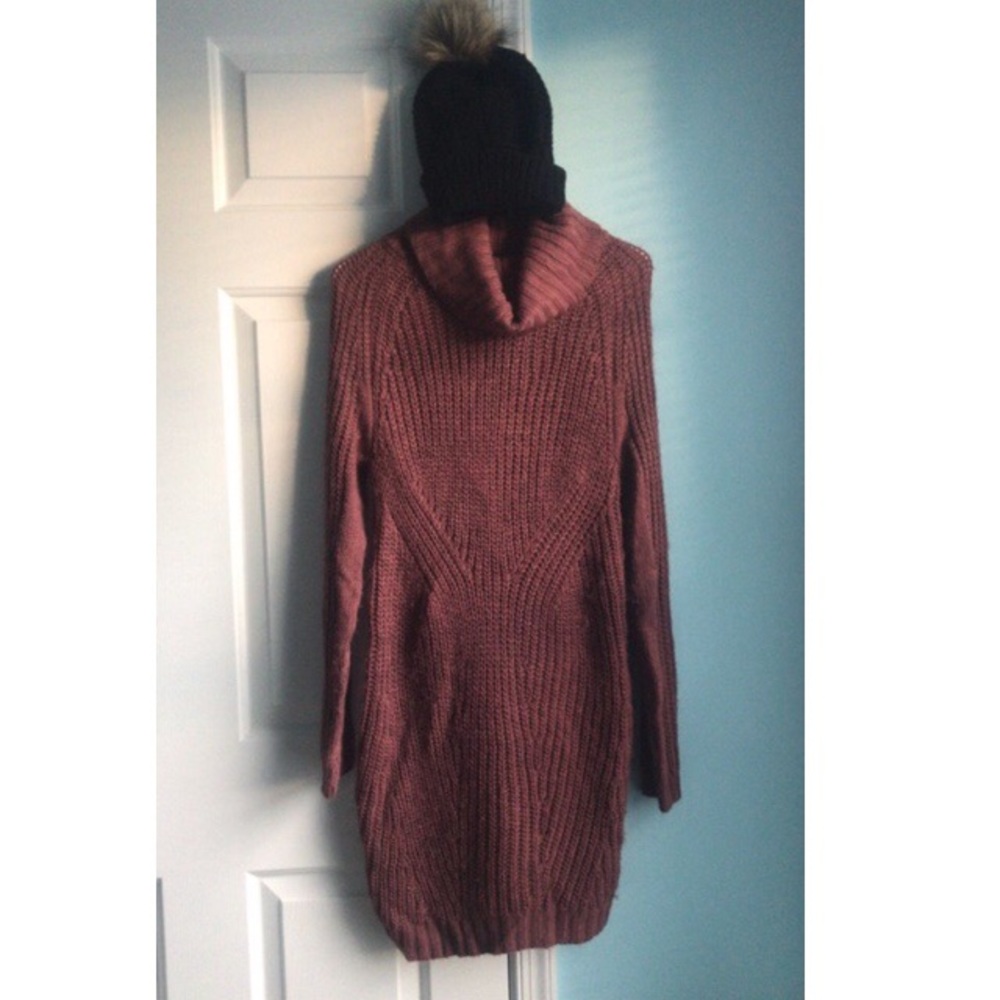 Cowl neck dress